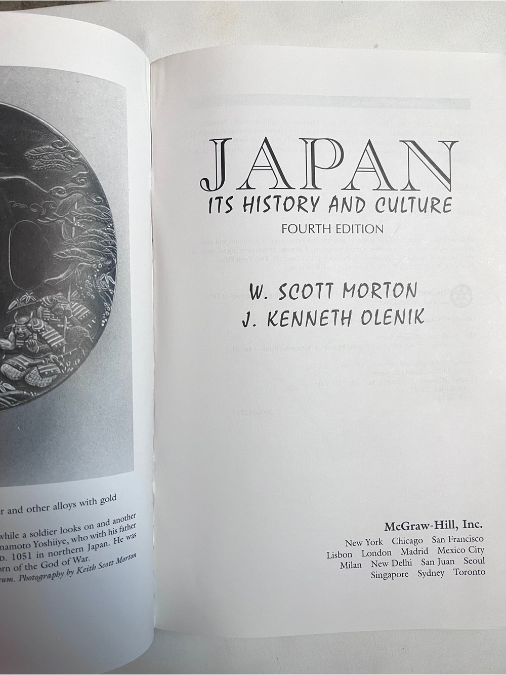 Japan: Its History and Culture By Morton & Olenik ISBN 9780071412803 - Picture 3 of 9